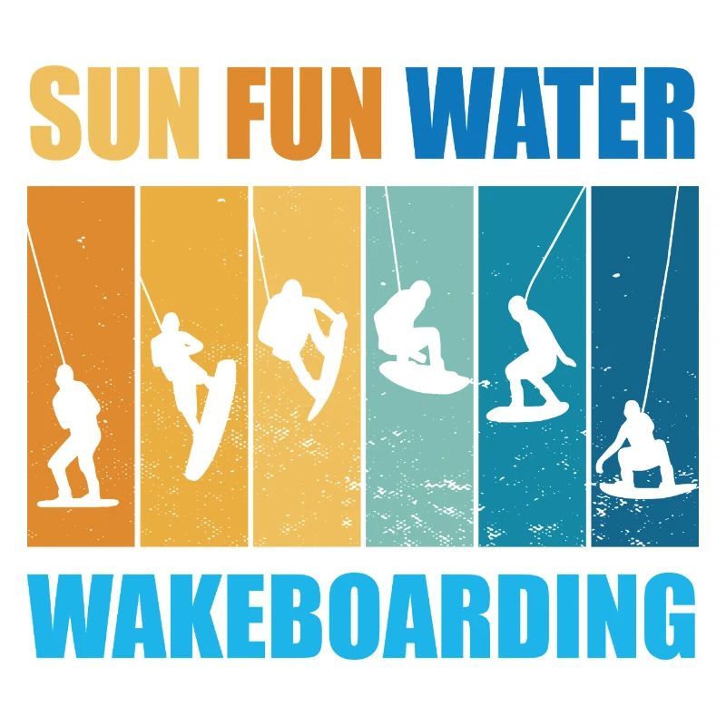 Soleil, Plaisir, Eau, Wakeboard