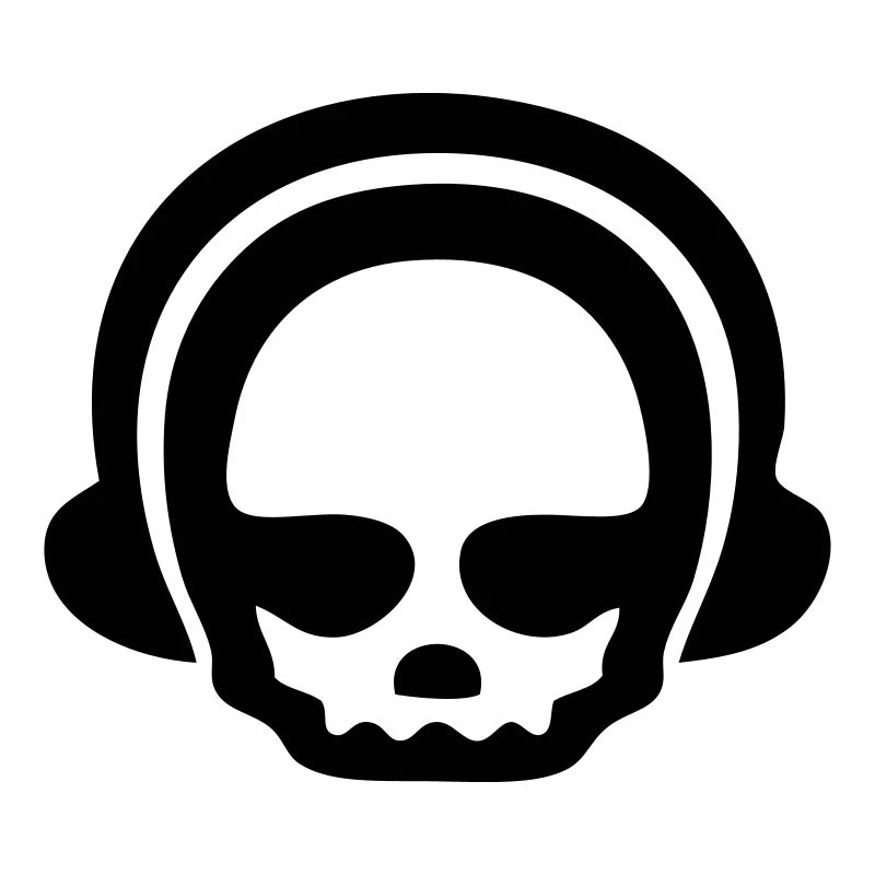 Headphone skull 1Clr