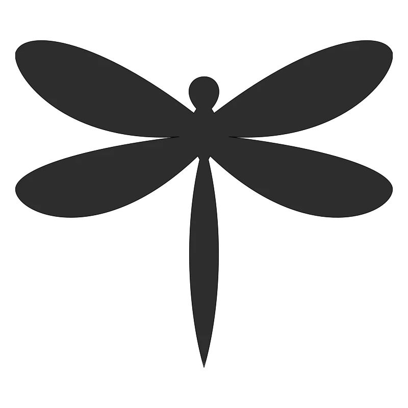 Libelle Silhouette 