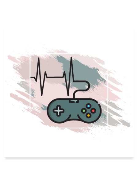 Herzschlag Gaming Controller Retro
