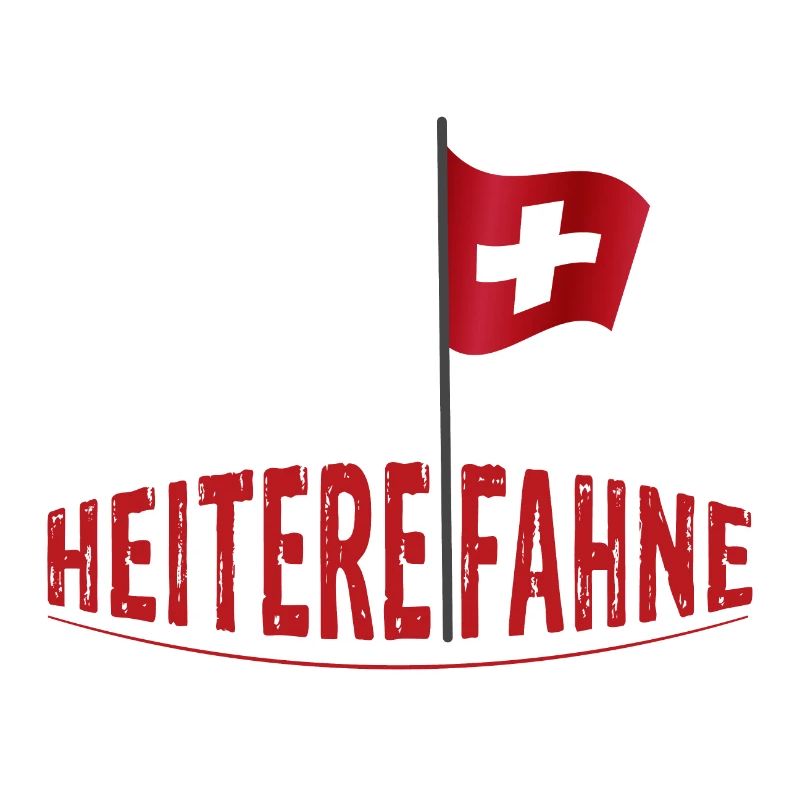 Heiterefahne mit Schweizerfahne, Berndeutsch