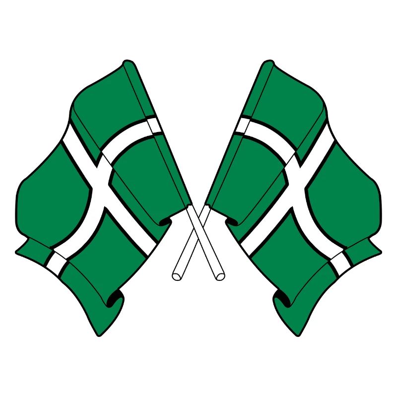 Devon Crossed Flags