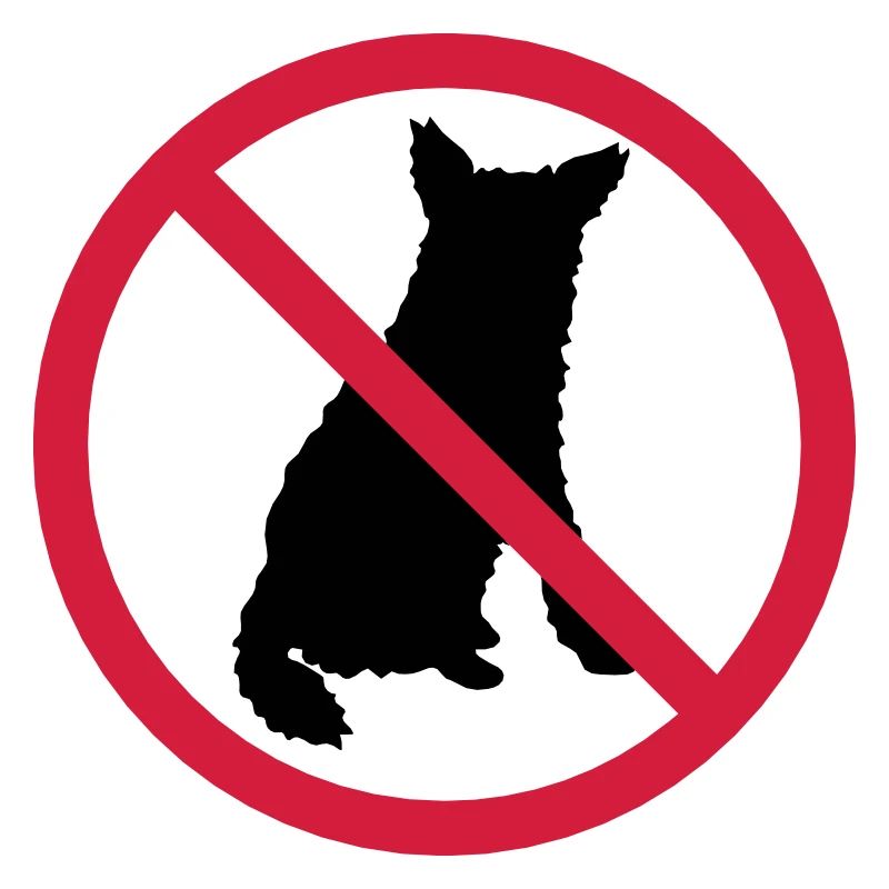 Chiens Interdit Bouclier