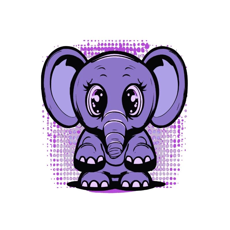 Mignon bébé éléphant