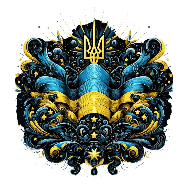 Ukraine Drapeau ukrainien Drapeau Liberté