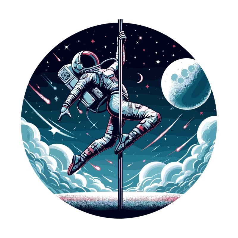 Pole Dance Astronaut Pole Dance Gift