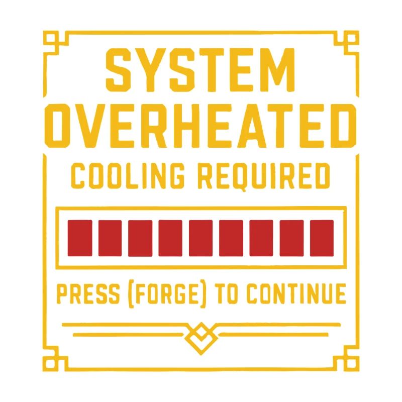 Systemübhitzung – Forge T-Stück