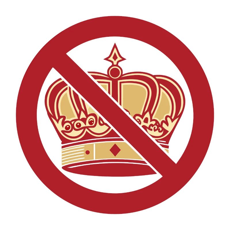 Pas de rois Pas de rois avec une couronne royale