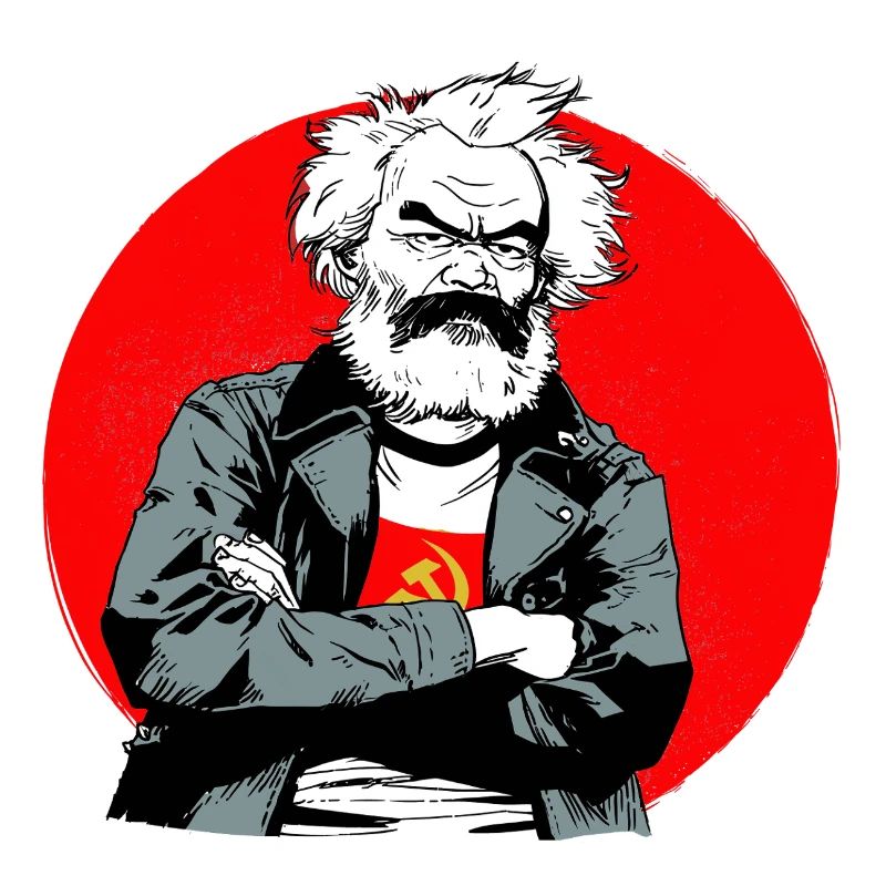 Rebellious head in the red circle