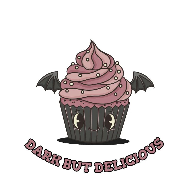 Mignon cupcake gothique