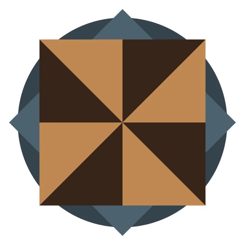 GÉOMÉTRIE DU NOYAU PYRAMIDAL | Œuvres d’art Basic Shapes