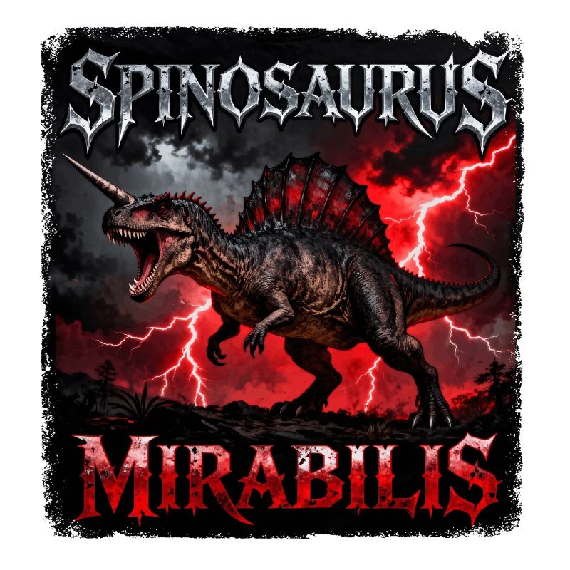 Spinosaurus Mirabilis – Dino with Thunder and Lightning