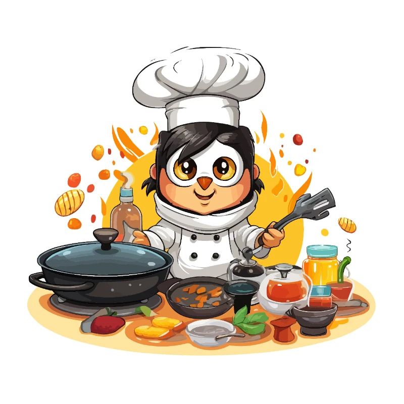 Kitchen Penguin Master Chef