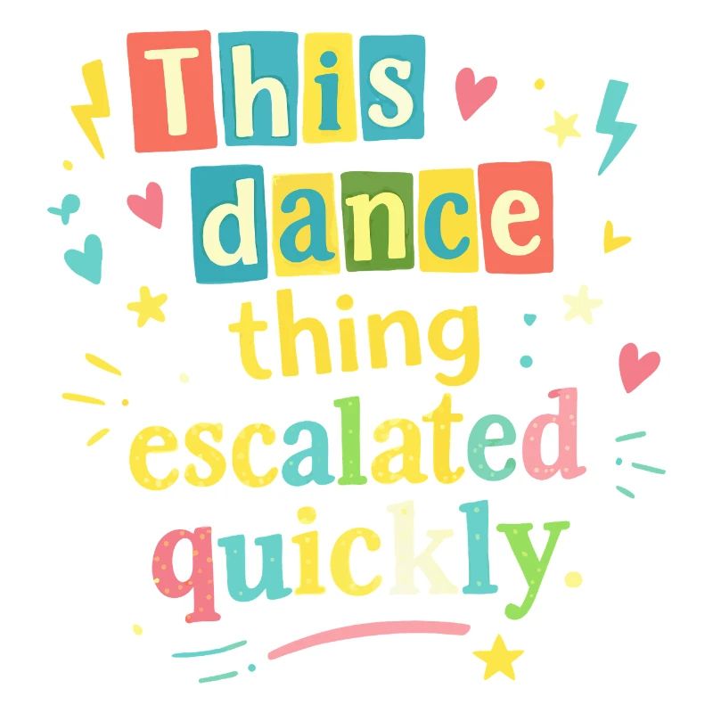 This dance quickly escalated