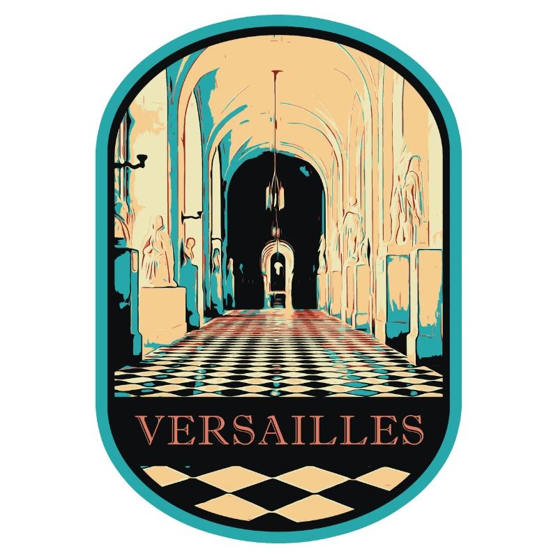 Intérieur somptueux du Château de Versailles