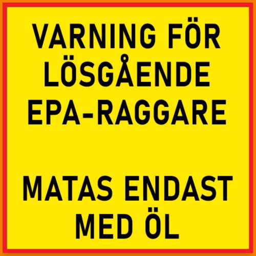 Varning för lösgående EPA-raggare