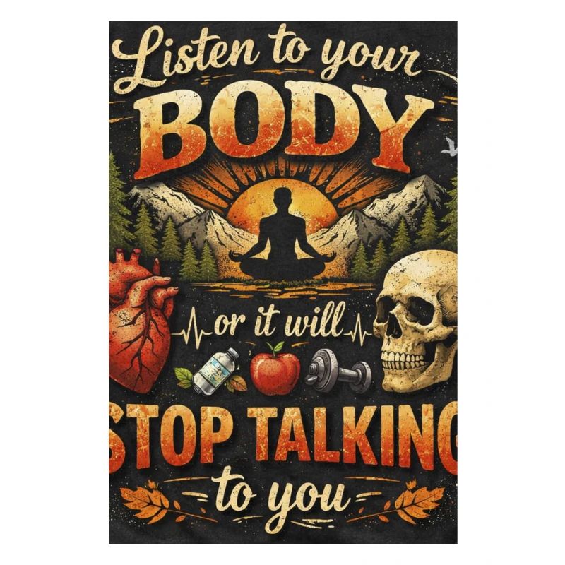 Hör auf deinen Körper oder er spricht