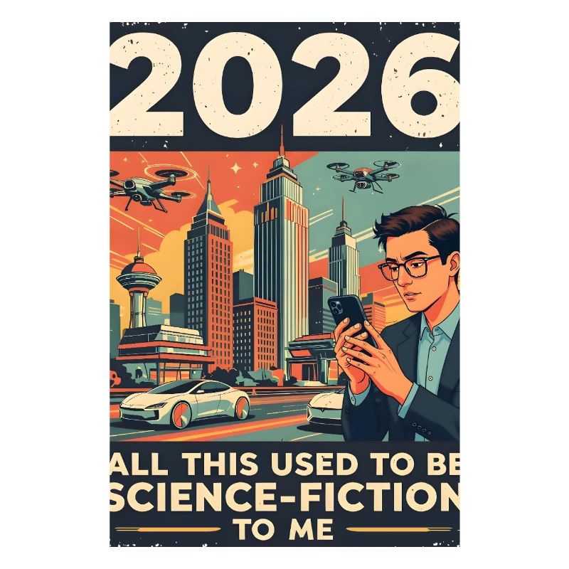 Das Jahr 2026 — klingt nach Science-Fiction, oder?