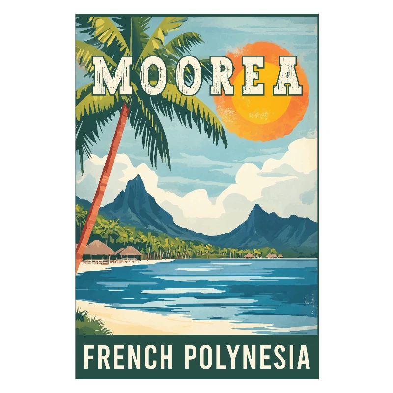 Explore Tropical Moorea in French Polynesia