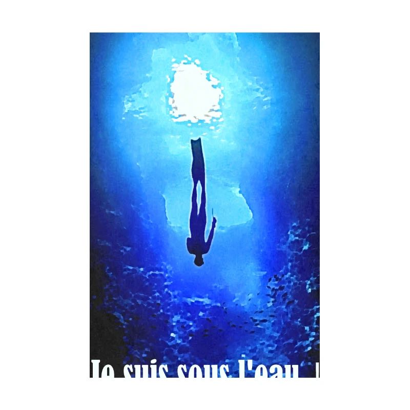 Ich bin unter Wasser