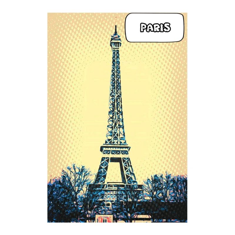 Eiffel Pop Art Paris