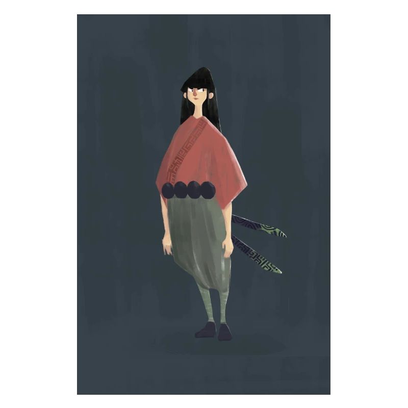 Samurai Mädchen