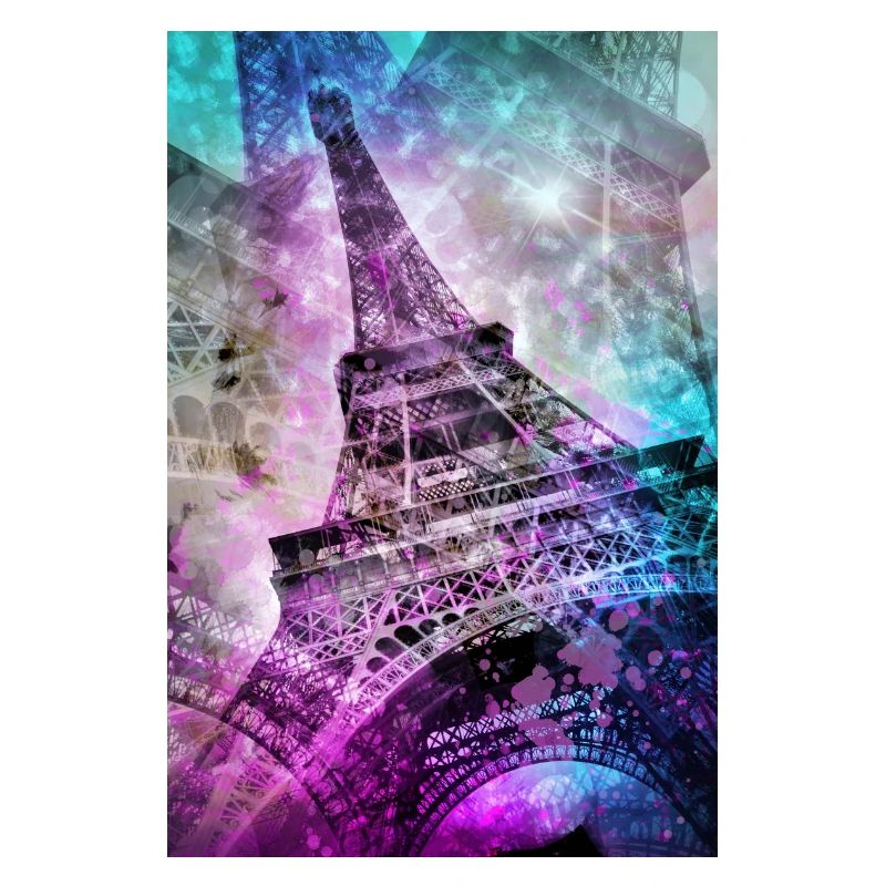 Pop art tour eiffel