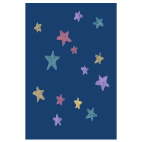 Stjerneklar nat - Poster 20x30 cm