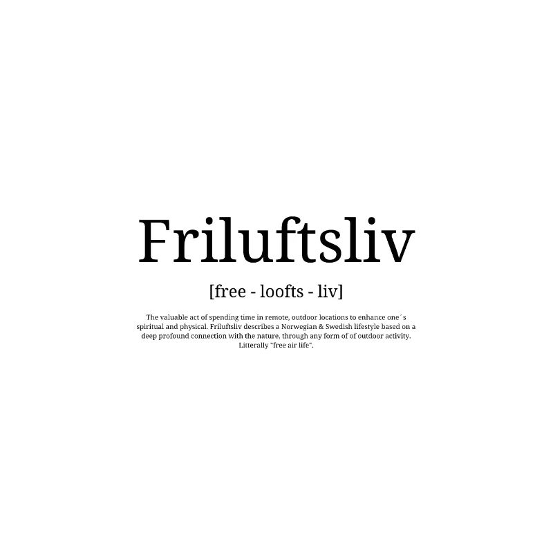 Friluftsliv Sweden Norway Language
