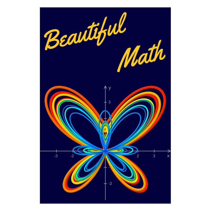 Papillon - Beautiful Math - Poster