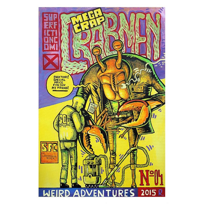 CRABMEN Super Fiction Comix n° 04