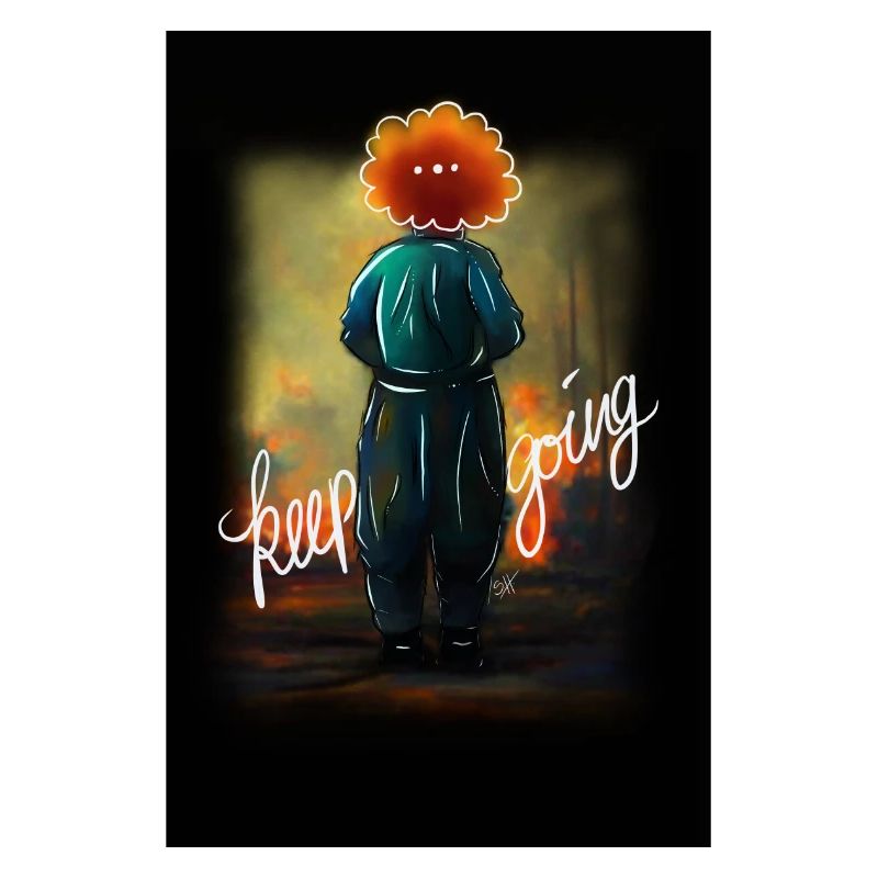 Einsamer Clown - Keep going