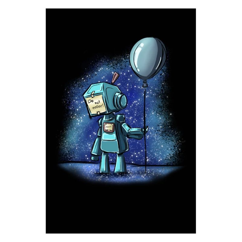 Petit robot - Affiche
