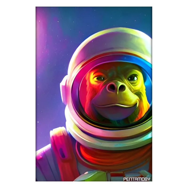 Monkey Animal Astronaut Space Space Universe 6