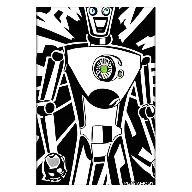 Robot Comic Future Cyborg Machine Technology