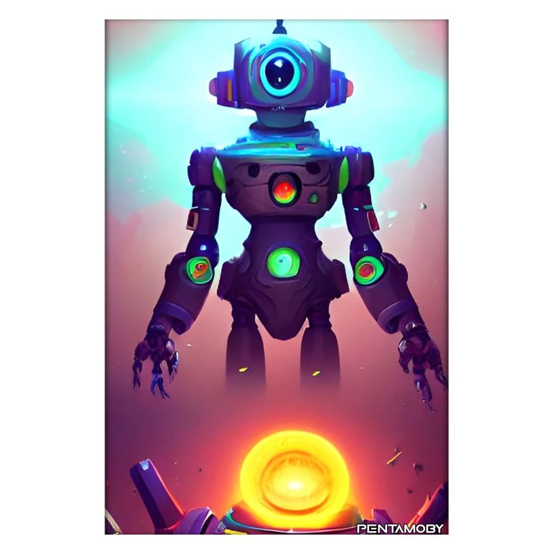 Robot Future Science Machine de science-fiction