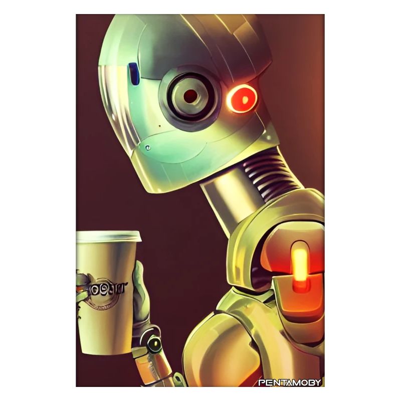 Robot Coffee Future Science Machine