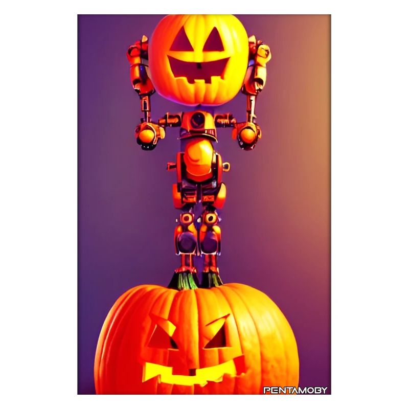 Robots Halloween Future Technology Science