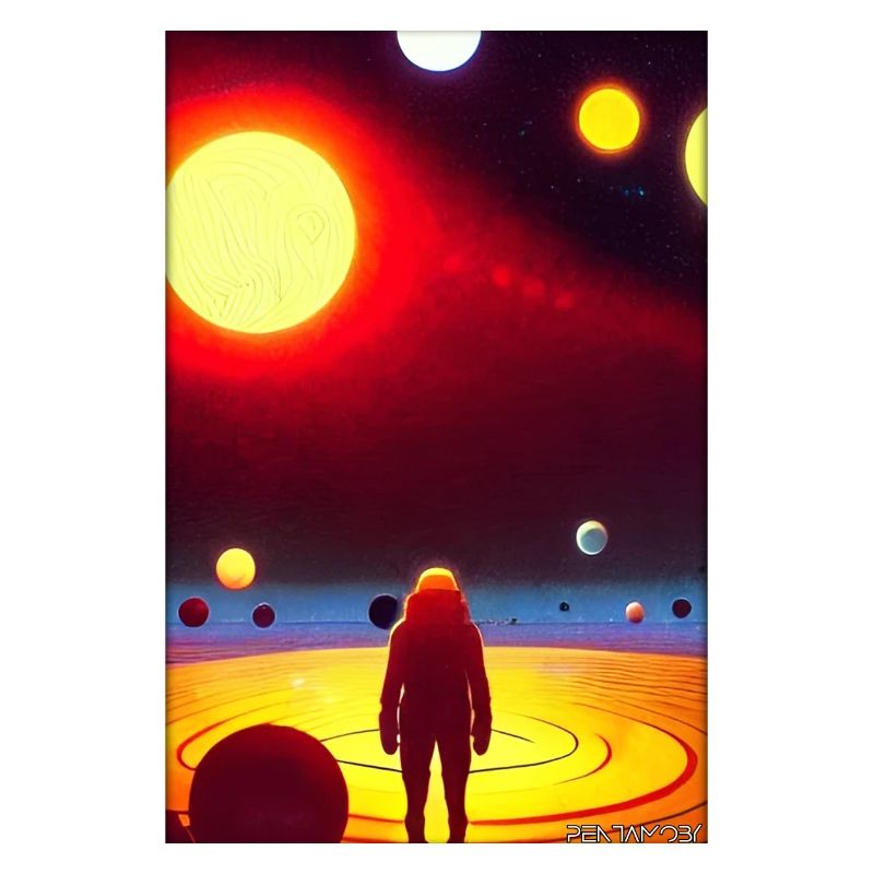 Galaxy Cosmos Universe Solar System Astronaute