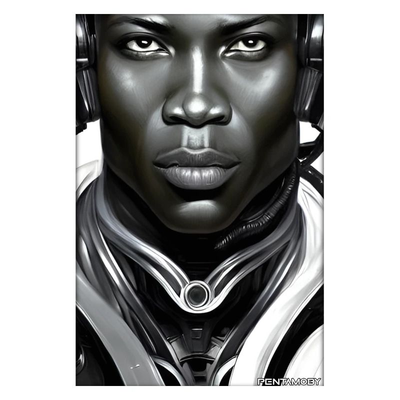 Cyborg Man Future Sci-Fi Machine Technology