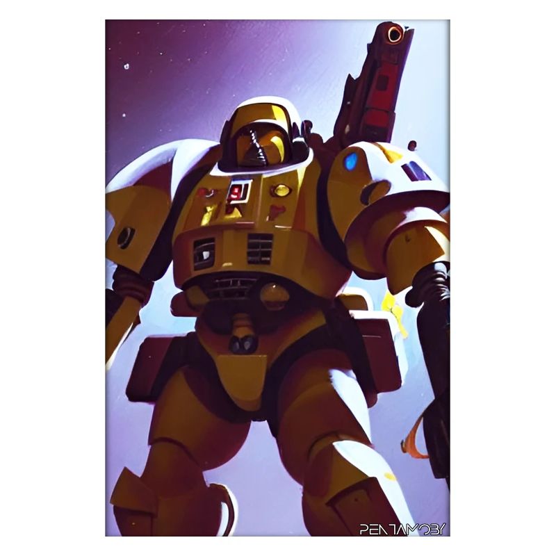 Kampfbot Robot Super Soldier Machine Warrior