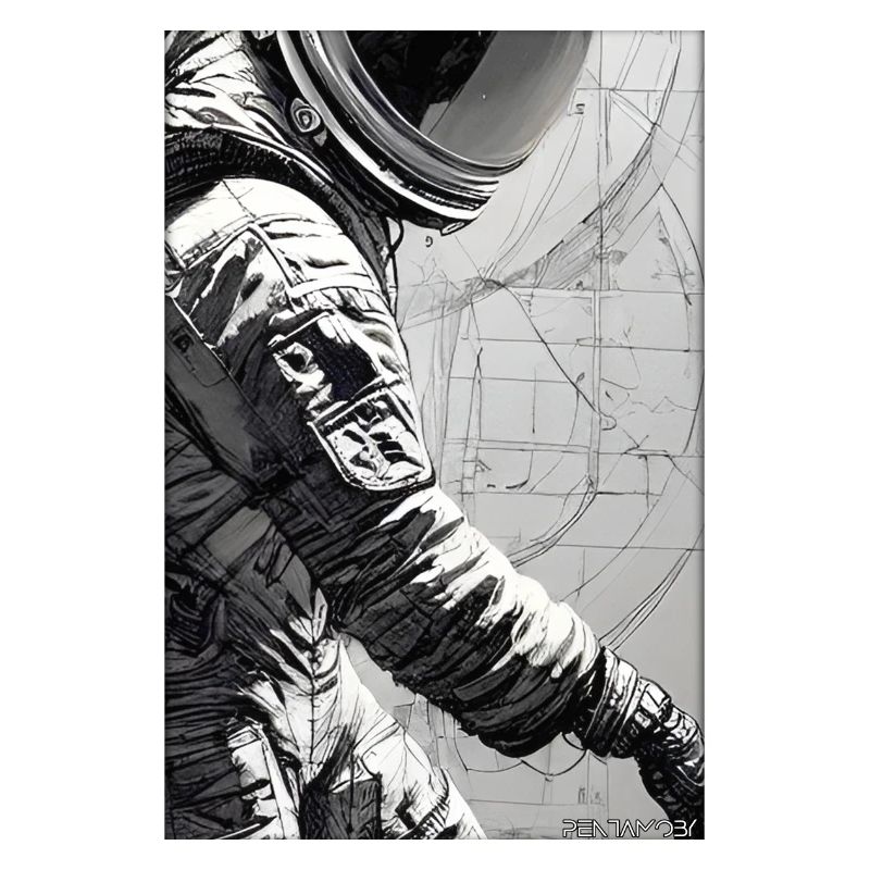 Astronaut Future Sci-Fi Technology