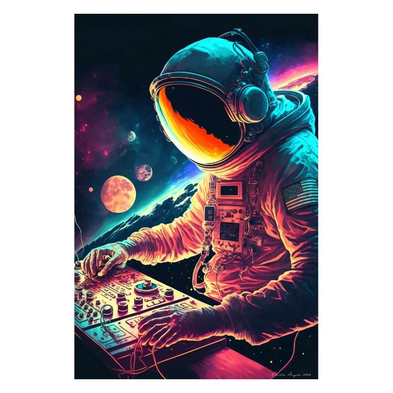 DJ Astronaute Dans l'Espace