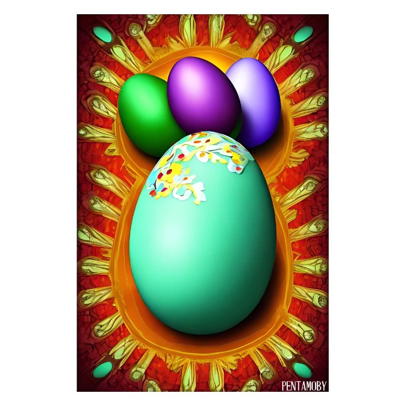 Easter Egg Easter Colorful Eggs Holiday