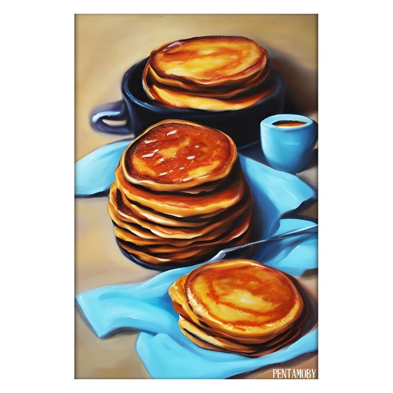 Pfannkuchen Frühstück Lecker Essen Backen Speise