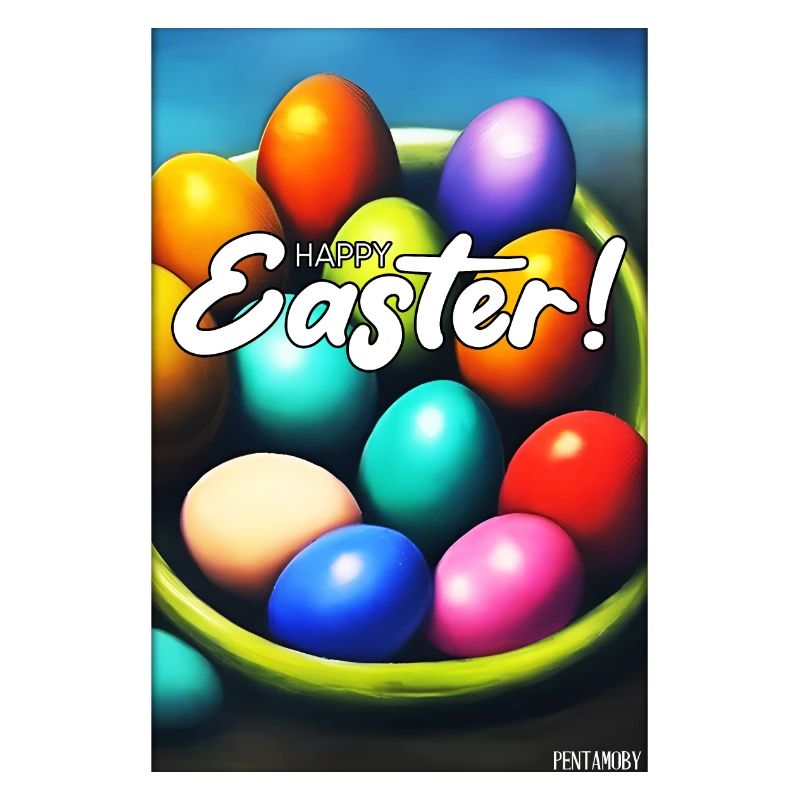 Happy Easter - Easter Egg Easter Easter Colorful Eggs