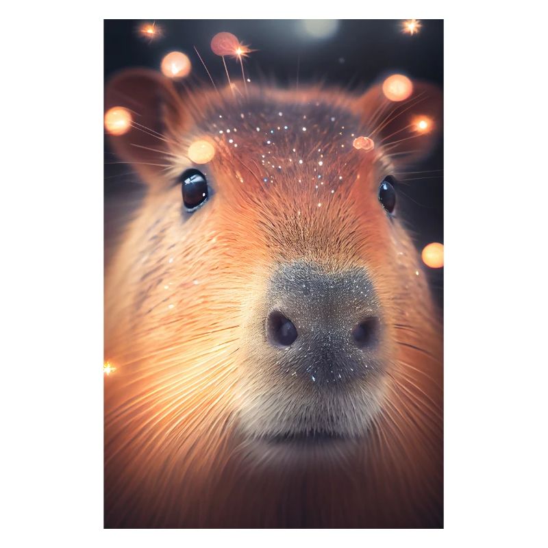 Capybara Capybara Rongeur Animal Éclairage