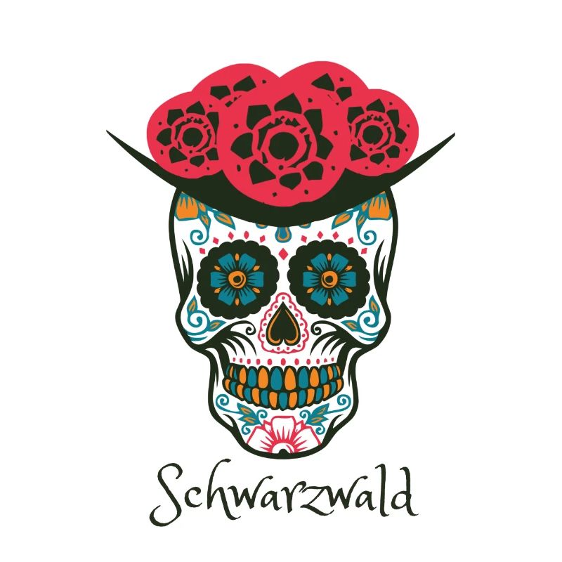Black Forest - Sugar Skull Poster