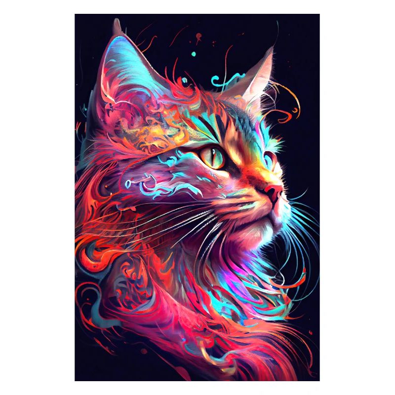 Le chat confiant