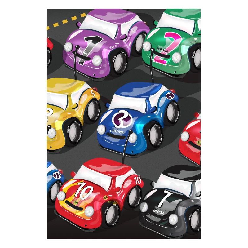Voitures de course radiocommandées mignonnes